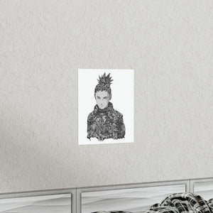 SHIKAMARU BLACK & WHITE POSTER SHIKAMARU BLACK & WHITE POSTER