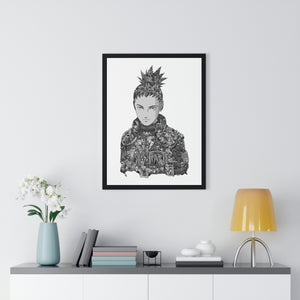 SHIKAMARU BLACK & WHITE FRAMED POSTER SHIKAMARU BLACK & WHITE FRAMED POSTER