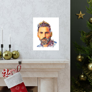 MESSI COLOR POSTER MESSI COLOR POSTER