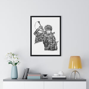 ICHIGO BLACK & WHITE FRAMED POSTER ICHIGO BLACK & WHITE FRAMED POSTER