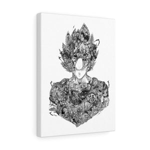 GOKU BLACK & WHITE CANVAS GOKU BLACK & WHITE CANVAS