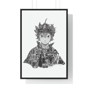 ASTA BLACK & WHITE FRAMED POSTER ASTA BLACK & WHITE FRAMED POSTER