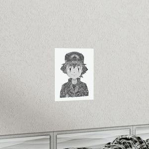 ASH BLACK & WHITE POSTER ASH BLACK & WHITE POSTER