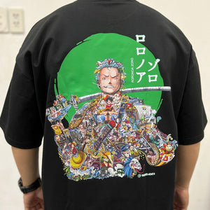 ZORO COLOR PREMIUM T-SHIRT (Art on back - Ship from Viet Nam) ZORO COLOR PREMIUM T-SHIRT (Art on back - Ship from Viet Nam)
