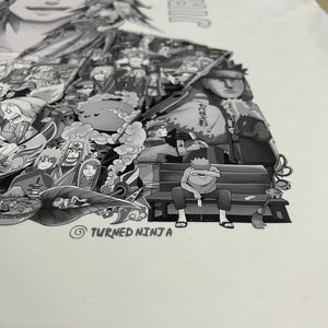 JIRAIYA PREMIUM T-SHIRT (Art on back - Ship from Viet Nam) JIRAIYA PREMIUM T-SHIRT (Art on back - Ship from Viet Nam)