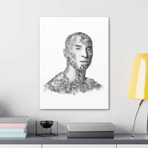 KOBE BRYANT BLACK & WHITE CANVAS KOBE BRYANT BLACK & WHITE CANVAS