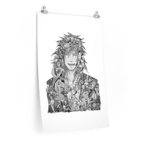 JIRAIYA BLACK & WHITE POSTER JIRAIYA BLACK & WHITE POSTER