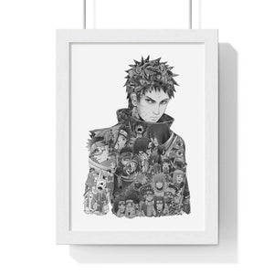 OBITO BLACK & WHITE FRAMED POSTER OBITO BLACK & WHITE FRAMED POSTER