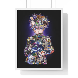 KILLUA COLOR FRAMED POSTER KILLUA COLOR FRAMED POSTER