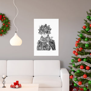 NATSU BLACK & WHITE POSTER NATSU BLACK & WHITE POSTER