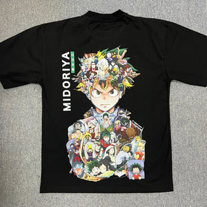 DEKU COLOR PREMIUM T-SHIRT (Art on back - Ship from Viet Nam) DEKU COLOR PREMIUM T-SHIRT (Art on back - Ship from Viet Nam)