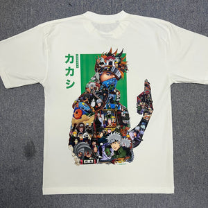 KAKASHI COLOR PREMIUM T-SHIRT (Art on back - Ship from Viet Nam) KAKASHI COLOR PREMIUM T-SHIRT (Art on back - Ship from Viet Nam)