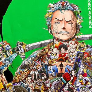 ZORO COLOR PREMIUM T-SHIRT (Art on back - Ship from Viet Nam) ZORO COLOR PREMIUM T-SHIRT (Art on back - Ship from Viet Nam)