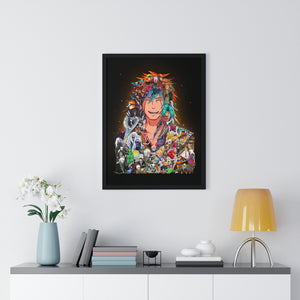 JIRAIYA COLOR FRAMED POSTER JIRAIYA COLOR FRAMED POSTER