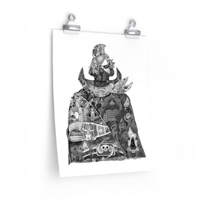 SANJI BLACK & WHITE POSTER SANJI BLACK & WHITE POSTER