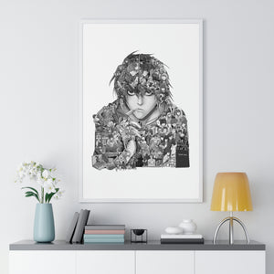 L BLACK & WHITE FRAMED POSTER L BLACK & WHITE FRAMED POSTER