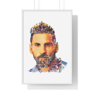 MESSI COLOR FRAMED POSTER MESSI COLOR FRAMED POSTER