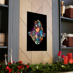 HASHIRAMA - MADARA COLOR POSTER HASHIRAMA - MADARA COLOR POSTER