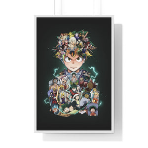 DEKU COLOR FRAMED POSTER DEKU COLOR FRAMED POSTER