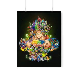 BROLY COLOR POSTER BROLY COLOR POSTER
