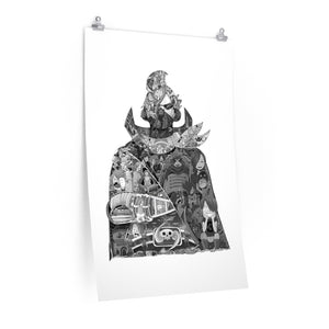 SANJI BLACK & WHITE POSTER SANJI BLACK & WHITE POSTER