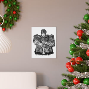 GUTS BLACK & WHITE POSTER GUTS BLACK & WHITE POSTER