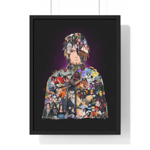 SASUKE COLOR FRAMED POSTER SASUKE COLOR FRAMED POSTER
