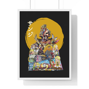 SANJI COLOR FRAMED POSTER SANJI COLOR FRAMED POSTER