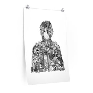 SASUKE BLACK & WHITE POSTER SASUKE BLACK & WHITE POSTER