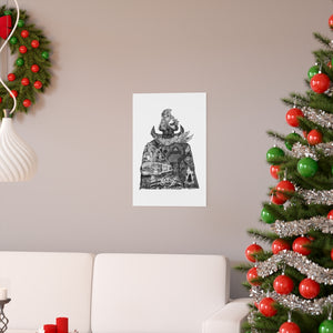 SANJI BLACK & WHITE POSTER SANJI BLACK & WHITE POSTER