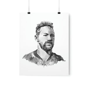 NEYMAR BLACK & WHITE POSTER NEYMAR BLACK & WHITE POSTER