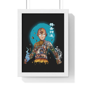 AANG COLOR FRAMED POSTER AANG COLOR FRAMED POSTER