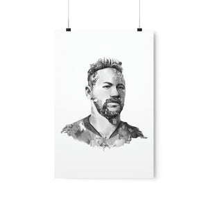 NEYMAR BLACK & WHITE POSTER NEYMAR BLACK & WHITE POSTER