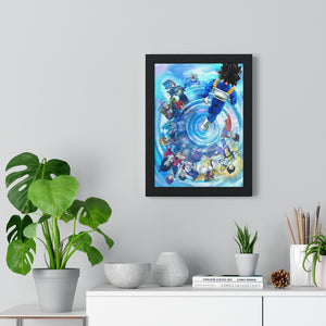 NEW VEGETA FRAMED POSTER NEW VEGETA FRAMED POSTER