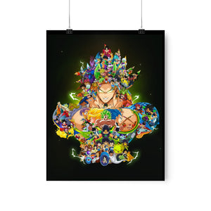 BROLY COLOR POSTER BROLY COLOR POSTER