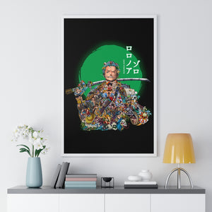 ZORO COLOR FRAMED POSTER ZORO COLOR FRAMED POSTER