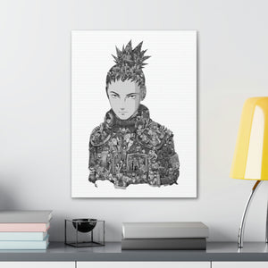 SHIKAMARU BLACK & WHITE CANVAS SHIKAMARU BLACK & WHITE CANVAS