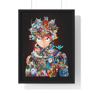 NATSU COLOR FRAMED POSTER NATSU COLOR FRAMED POSTER
