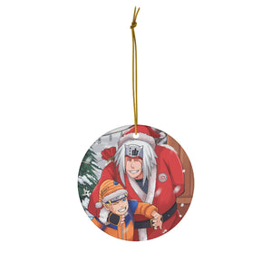 JIRAIYA AND NARUTO ORNAMENTS JIRAIYA AND NARUTO ORNAMENTS