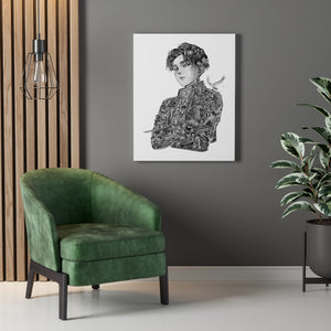 LEVI BLACK & WHITE CANVAS LEVI BLACK & WHITE CANVAS