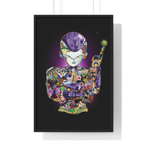 FRIEZA COLOR FRAMED POSTER FRIEZA COLOR FRAMED POSTER