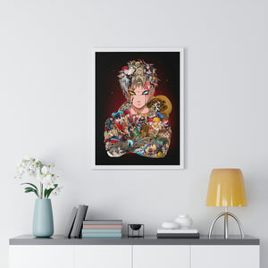 GAARA COLOR FRAMED POSTER GAARA COLOR FRAMED POSTER
