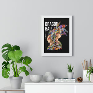 GOKU VEGETA COLOR FRAMED POSTER GOKU VEGETA COLOR FRAMED POSTER