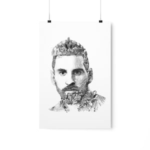 MESSI BLACK & WHITE POSTER MESSI BLACK & WHITE POSTER