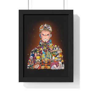 NARUTO COLOR FRAMED POSTER NARUTO COLOR FRAMED POSTER