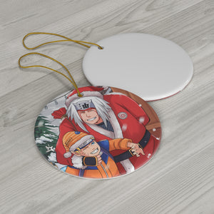 JIRAIYA AND NARUTO ORNAMENTS JIRAIYA AND NARUTO ORNAMENTS