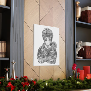 GAARA BLACK & WHITE CANVAS GAARA BLACK & WHITE CANVAS