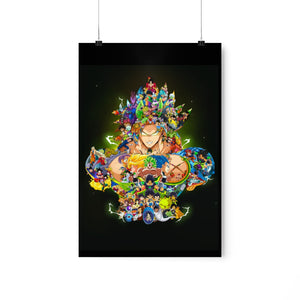 BROLY COLOR POSTER BROLY COLOR POSTER