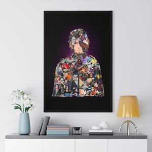SASUKE COLOR FRAMED POSTER SASUKE COLOR FRAMED POSTER