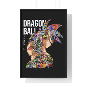 GOKU VEGETA COLOR FRAMED POSTER GOKU VEGETA COLOR FRAMED POSTER